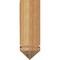 Ekena Millwork Merced Arts & Crafts Rough Sawn Bracket, Western Red Cedar, 6"W x 18"D x 18"H BKT06X18X18MRC03RWR - alternate 4